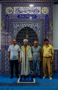 Gruppenbild in der Moschee